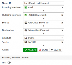 Forticonnect Cookbook | FortiGate / FortiOS 5.6.0 | Fortinet Documentation Library