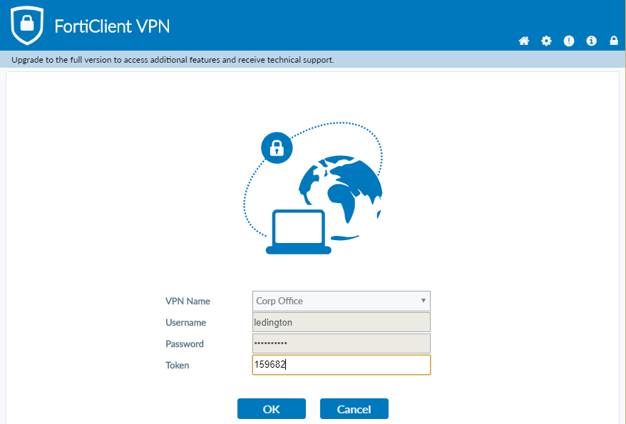 Fortinet vpn client