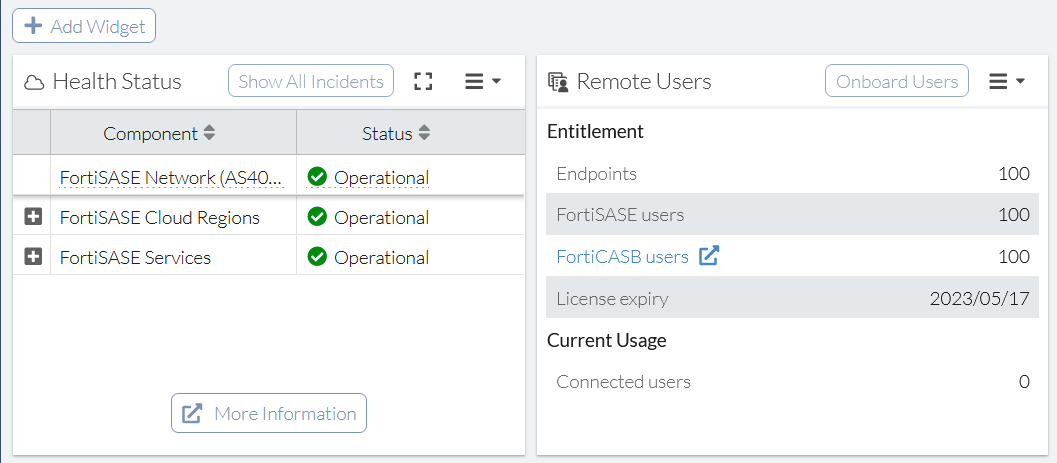 Client onboarding | FortiSASE 24.1.56 | Fortinet Document Library