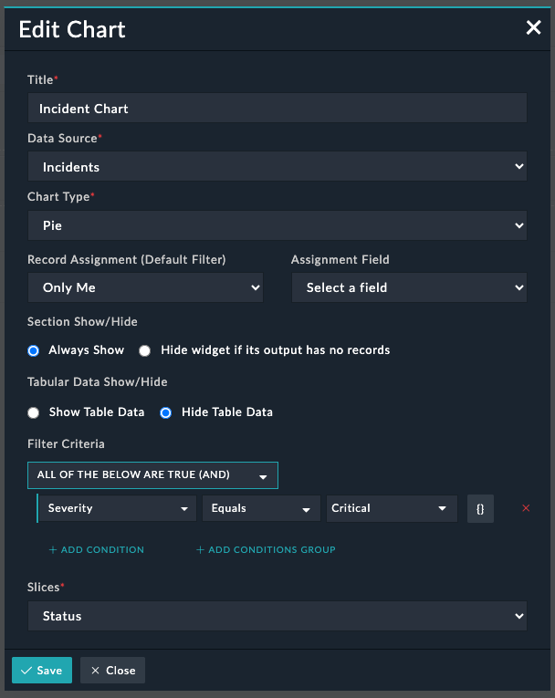 Widget Dependencies - Config