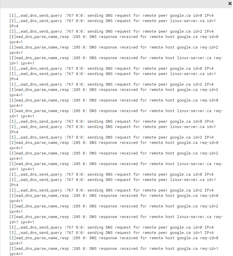 Debug settings | FortiPAM 1.4.0 | Fortinet Document Library