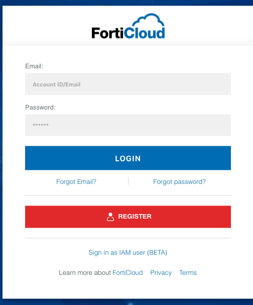 fortinet support registration fortinet support registration