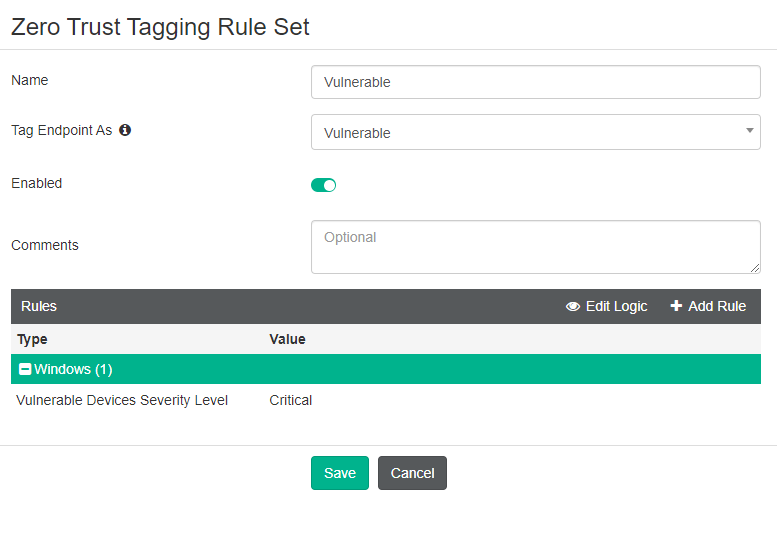 Augmenting VPN security with ZTNA tags | FortiGate / FortiOS 7.0.13 ...
