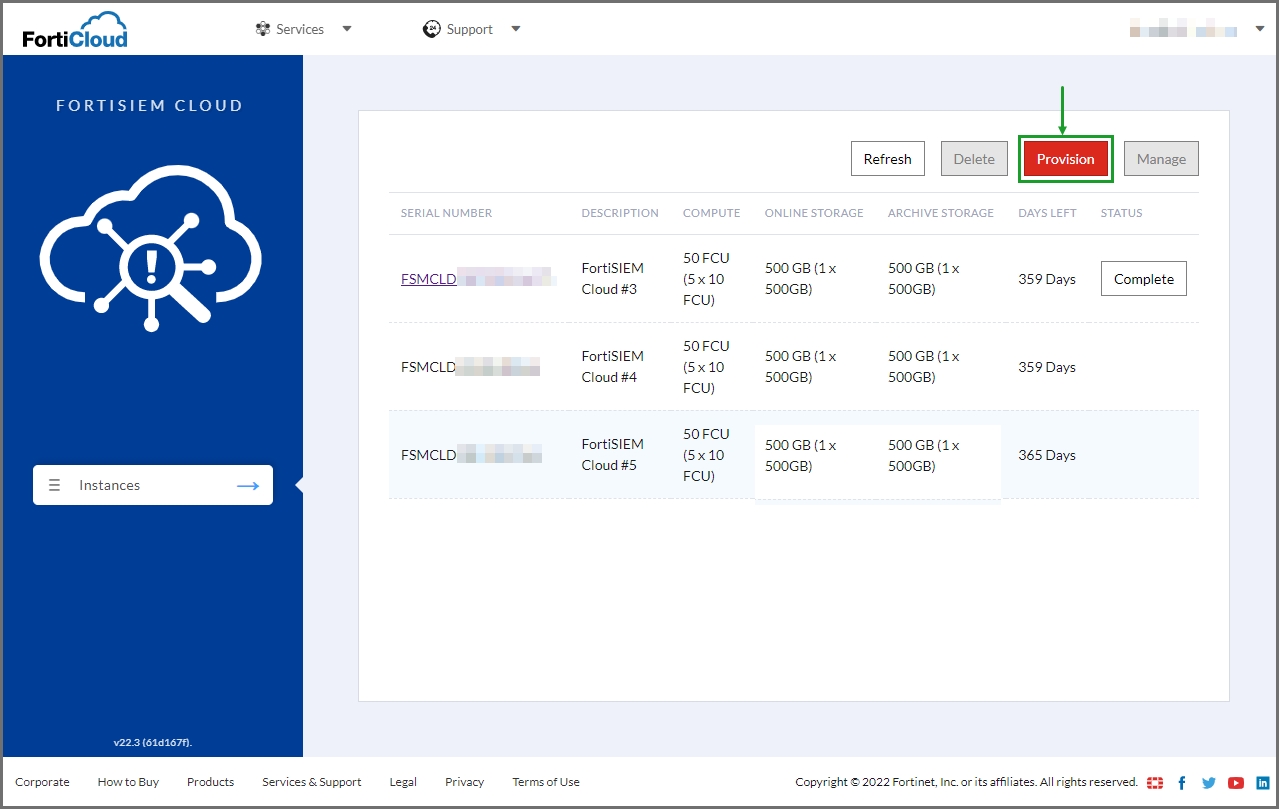 Deployment and Activation of FortiSIEM Cloud | FortiSIEM Cloud ...