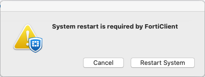 macOS | FortiClient 7.2.9 | Fortinet Document Library