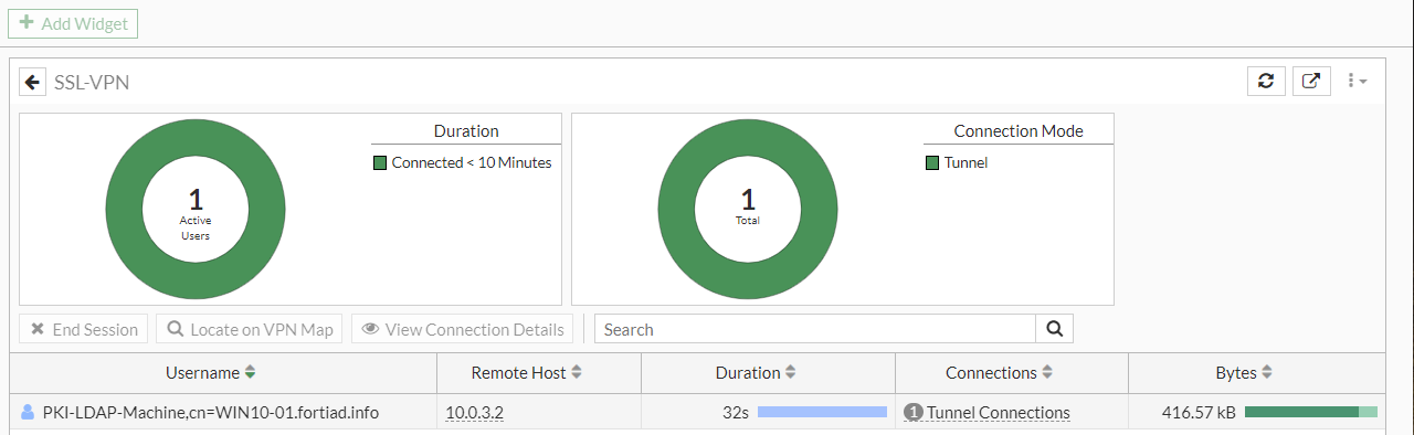 Forticlient Screen Verifying and troubleshooting | FortiClient 7.2.9 | Fortinet Document ...