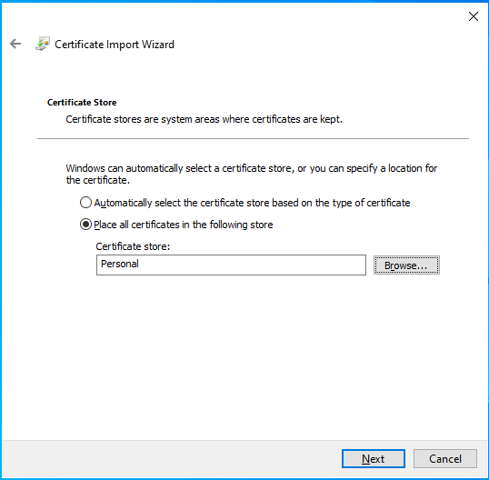 Installing certificates on the client | FortiClient 7.2.9 | Fortinet ...