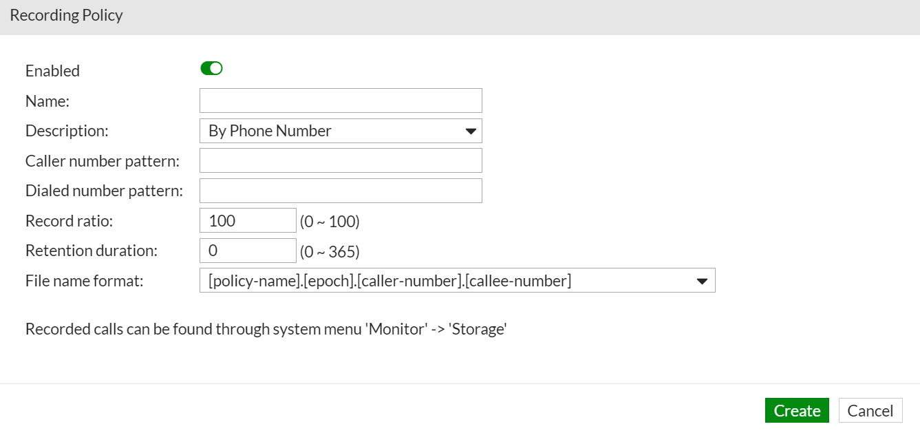 Recording a conference call | FortiVoice 6.4.8 | Fortinet Document Library