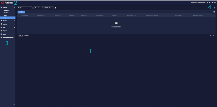 Editing a custom color scheme | FortiPortal 7.0.11 | Fortinet Document ...