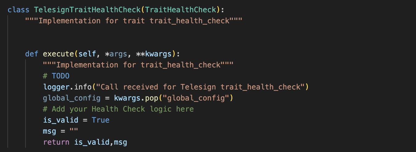 Implementation file - Class responsible for 2FA global config health check