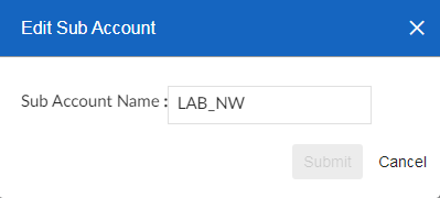 Adding and Managing Sub-Accounts | FortiLAN Cloud 23.4.0 | Fortinet ...