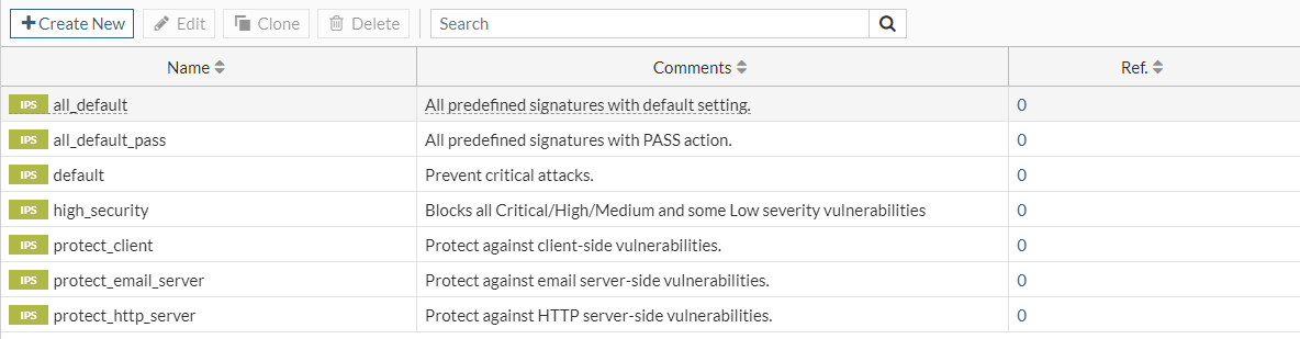 Intrusion Prevention | FortiProxy 7.6.3 | Fortinet Document Library