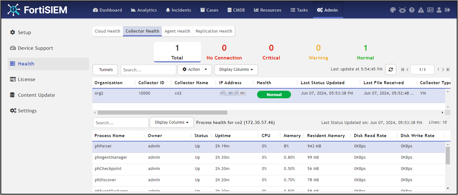 Fresh Installation | FortiSIEM 7.2.1 | Fortinet Document Library
