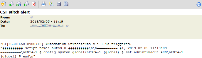 CLI script action | FortiGate / FortiOS 7.0.16 | Fortinet Document Library