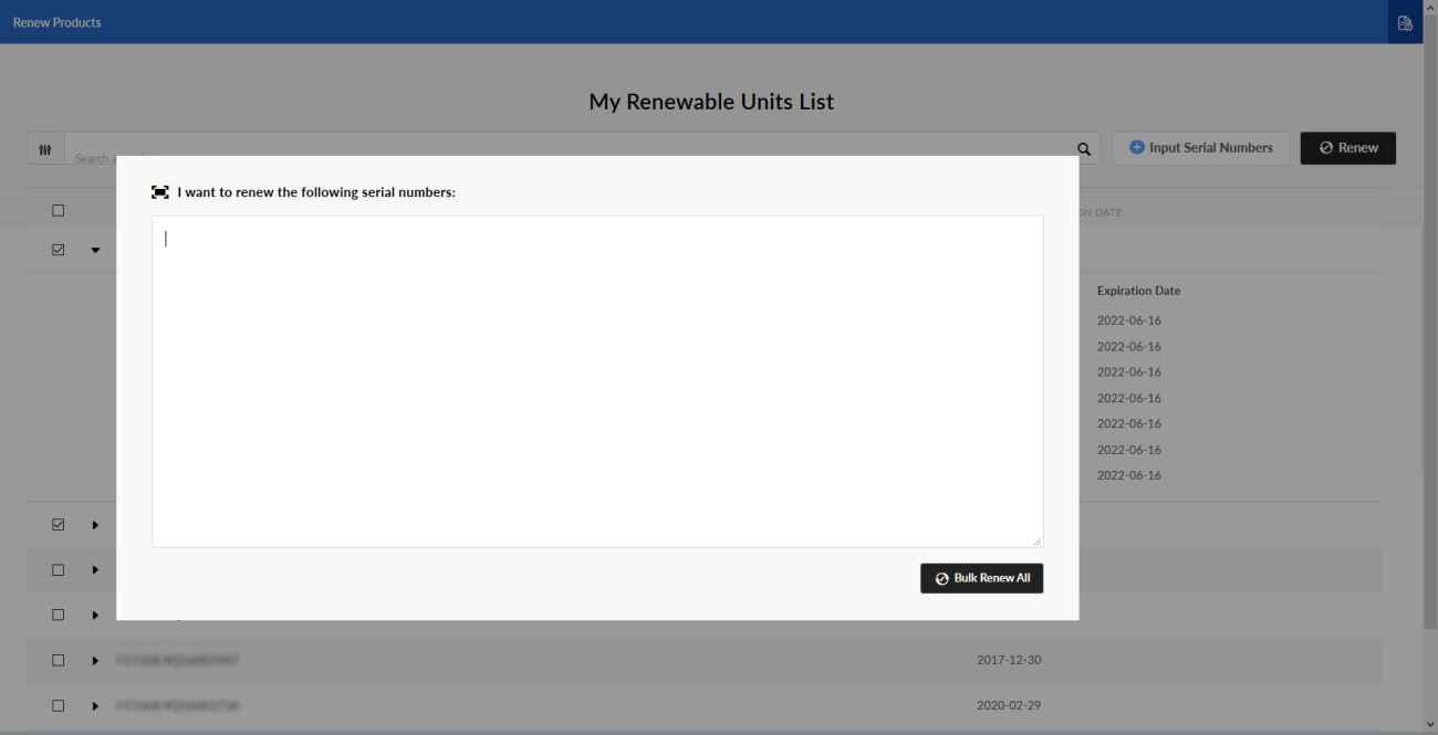Online renew | FortiCloud Services 24.2.0 | Fortinet Document Library