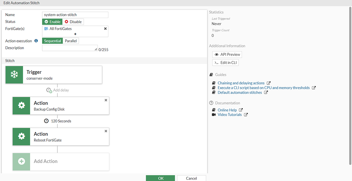 System Automation Actions To Back Up Reboot Or Shut Down The System automation actions to back up reboot or shut down the