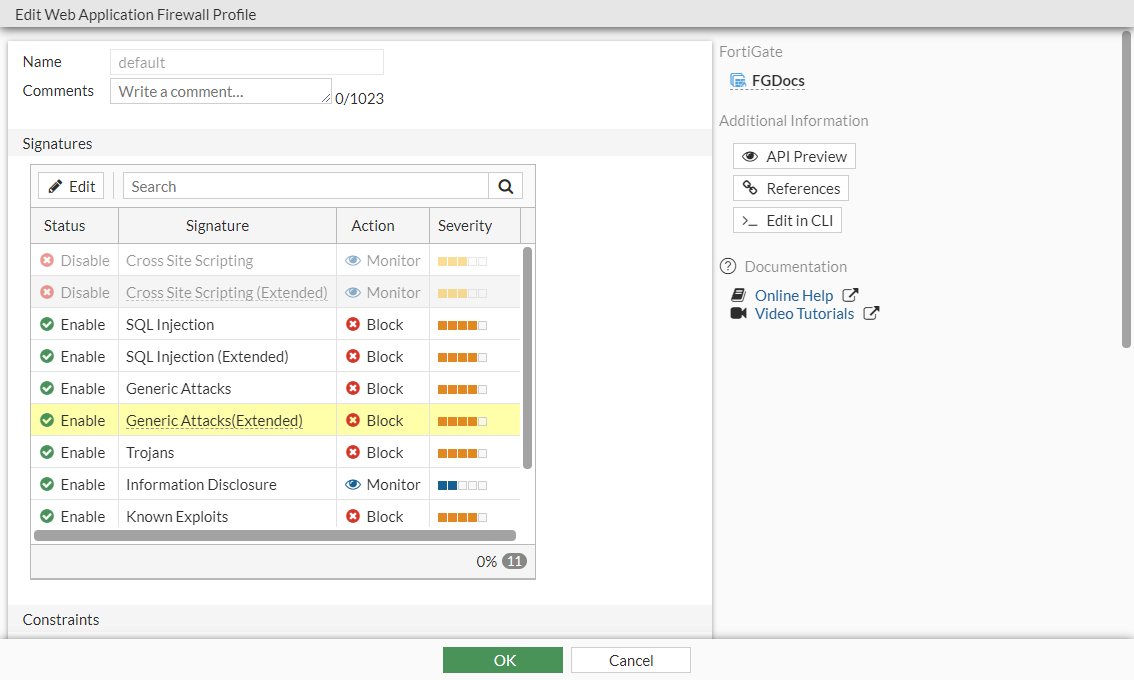 Protecting a server running web applications | FortiGate / FortiOS 7.4. ...