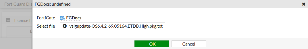 Manual updates | FortiGate / FortiOS 6.4.4 | Fortinet Document Library