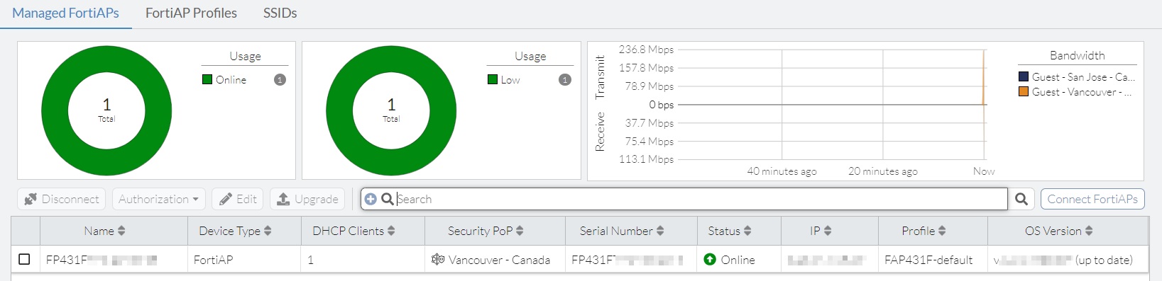 Managing FortiAPs | FortiSASE 24.3.20 | Fortinet Document Library