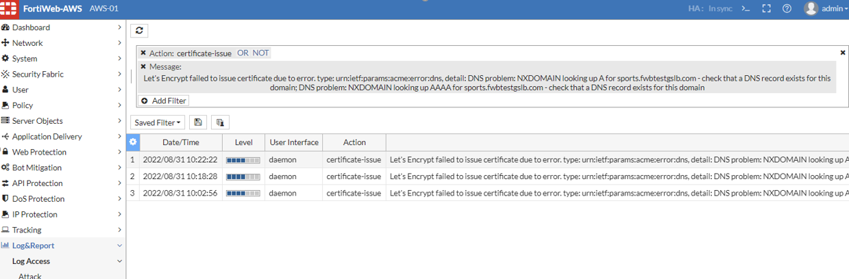 FAQ | FortiWeb 7.6.3 | Fortinet Document Library
