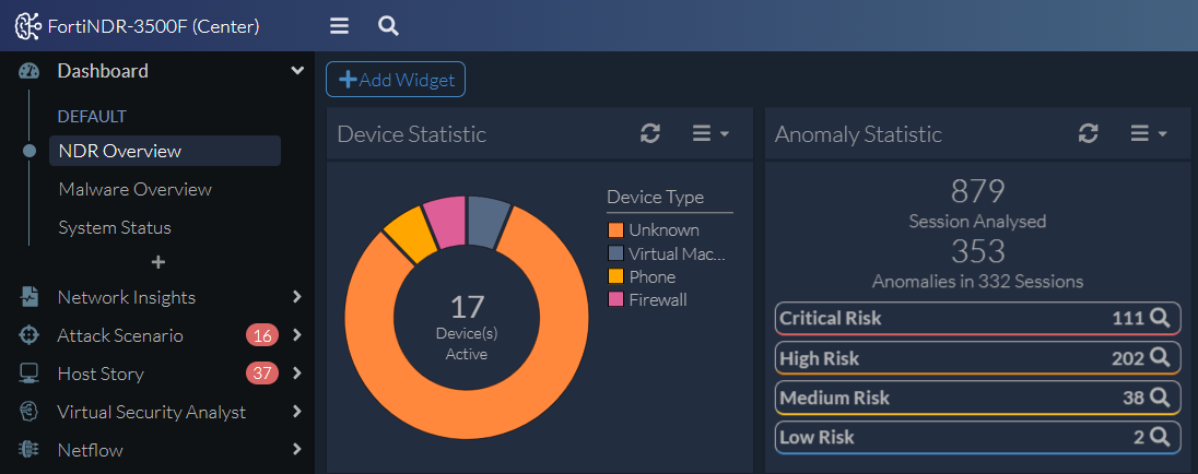 Standalone, Center and Sensor operating mode | FortiNDR 7.4.0 ...