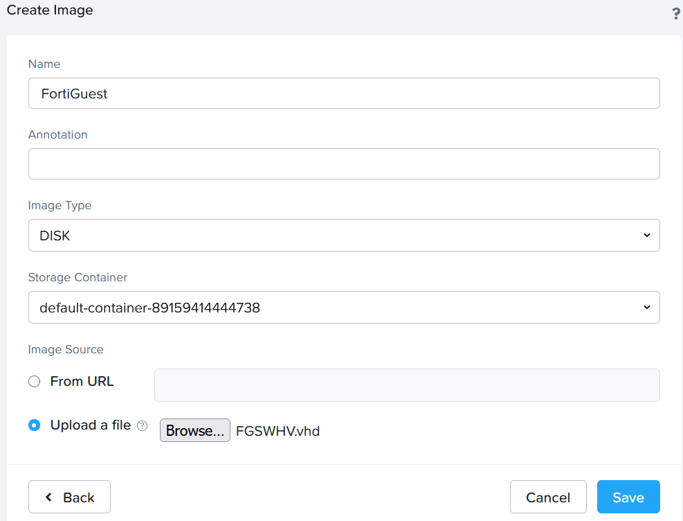 Deploying FortiGuest on Nutanix | FortiGuest 2.2.0 | Fortinet Document ...