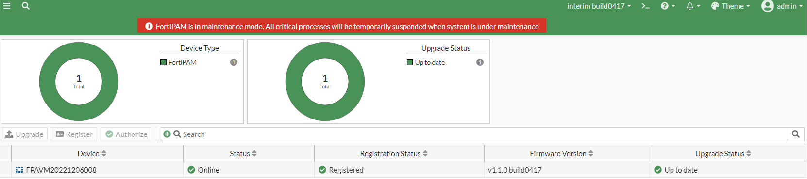 Firmware | FortiPAM 1.5.0 | Fortinet Document Library