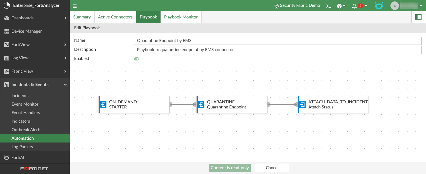 Small SOC features | FortiAnalyzer 7.6.0 | Fortinet Document Library