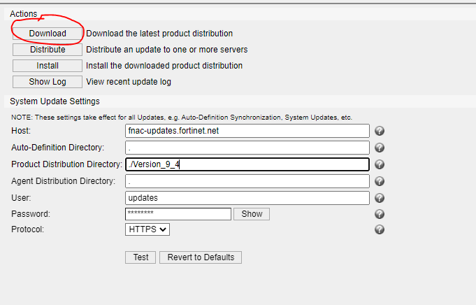 Procedure | FortiNAC-F 7.2.0 | Fortinet Document Library