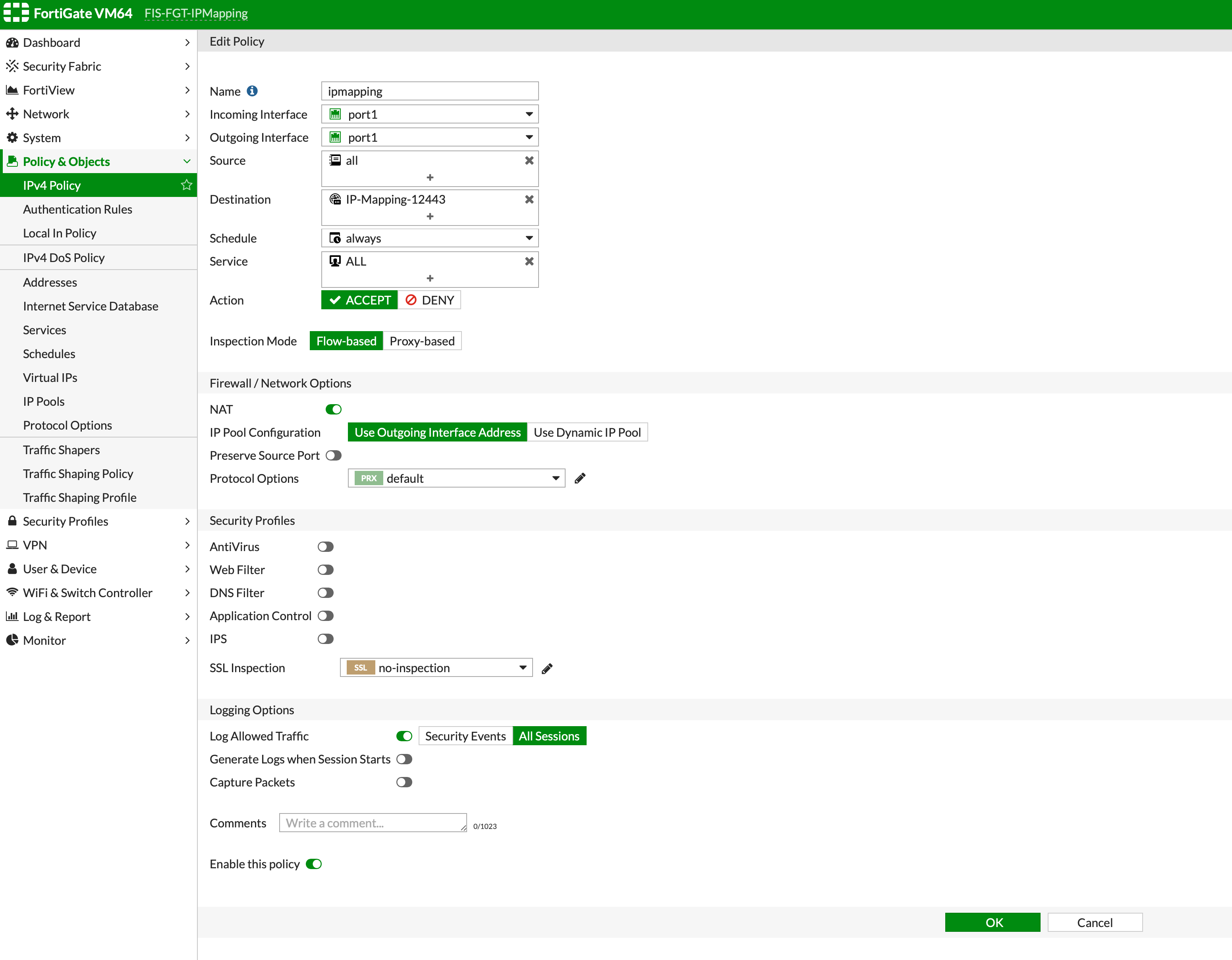 Configuring IP mapping in regular mode | FortiIsolator 2.4.5 | Fortinet ...