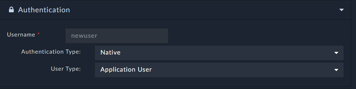 User Profile - Authentication