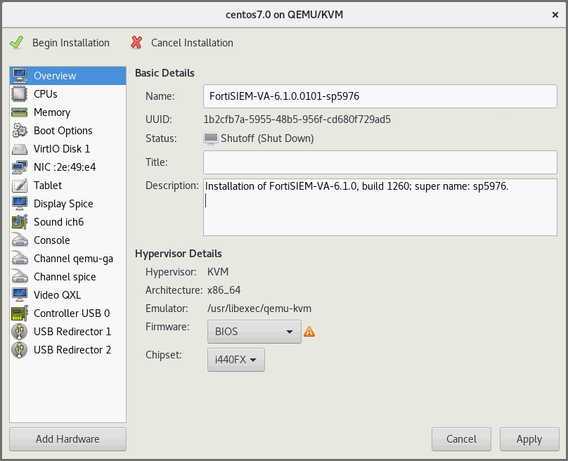 KVM Installation and Migration Guide FortiSIEM 6.1.0