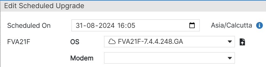 Scheduled Upgrades | FortiEdge Cloud 24.4.0 | Fortinet Document Library