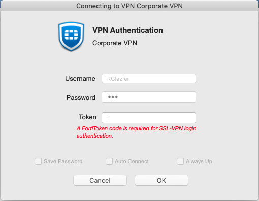 fortinet vpn client disconnects at 98