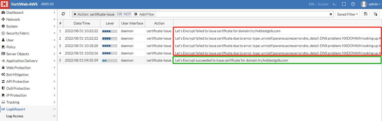 FAQ | FortiWeb 7.4.3 | Fortinet Document Library