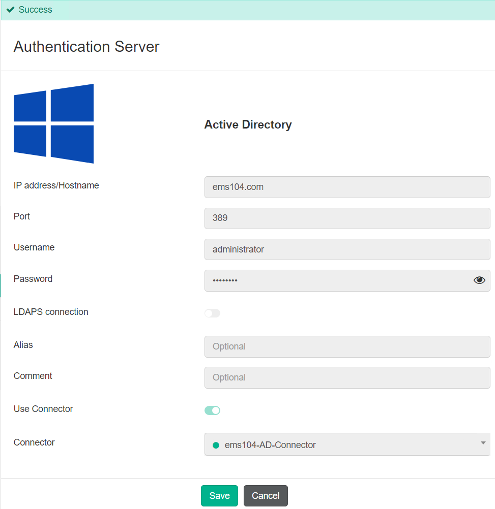 AD connector | FortiClient 7.2.8 | Fortinet Document Library