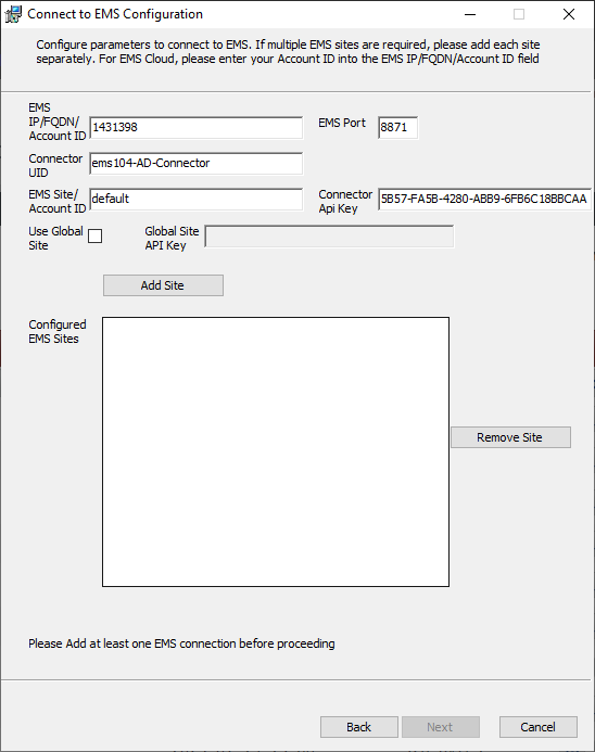 AD connector | FortiClient 7.2.8 | Fortinet Document Library