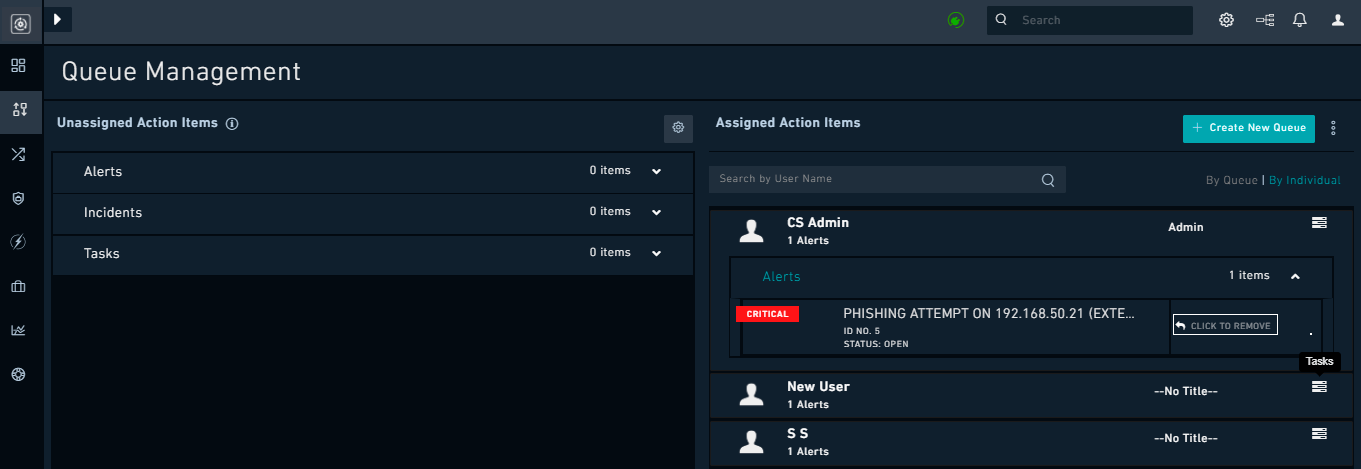 Remove a task from the queue of an individual