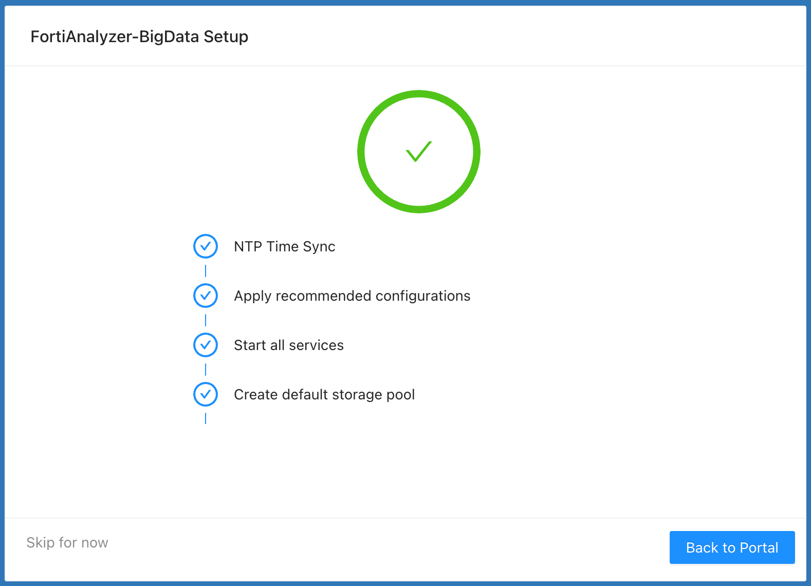 Connecting to the GUI | FortiAnalyzer BigData Private Cloud 7.2.2 ...