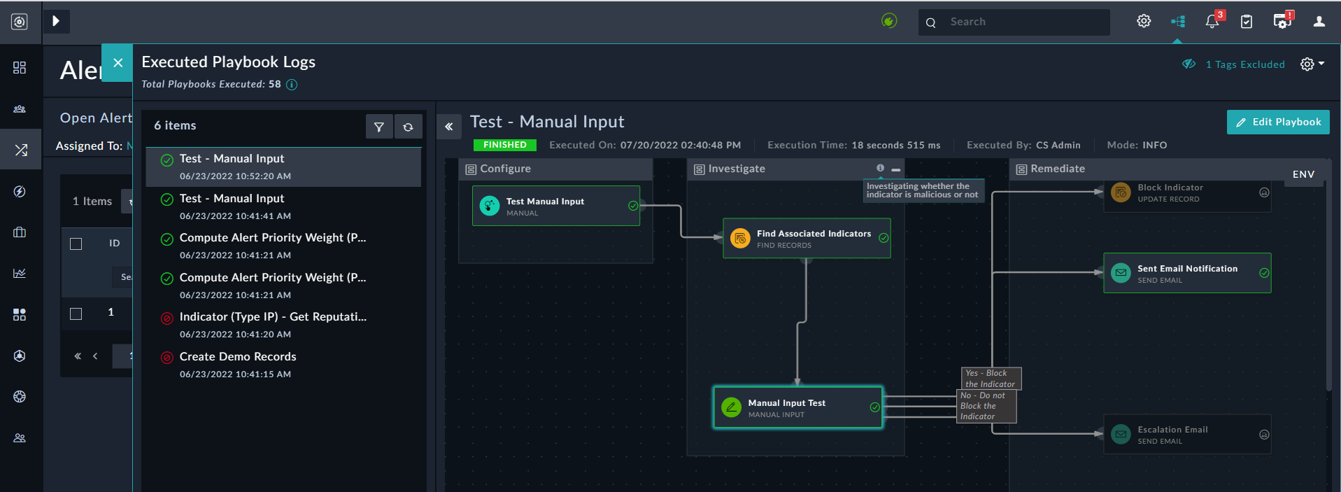 Playbooks Guide | FortiSOAR 7.2.2 | Fortinet Documentation Library