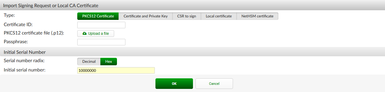Local CAs | FortiAuthenticator 6.3.2 | Fortinet Document Library