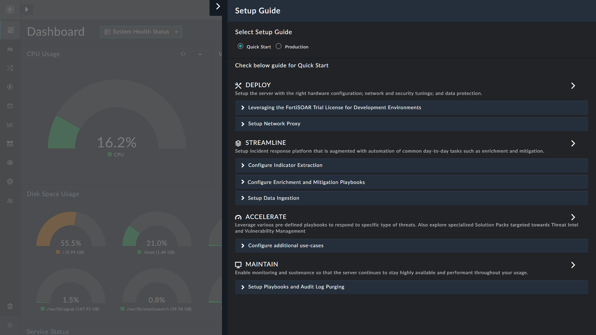 Setup Guide on logging into FSR