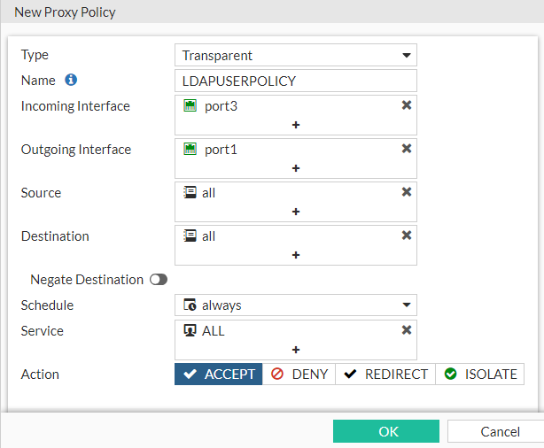 Configuring an LDAP server | FortiProxy 7.2.0 | Fortinet Document Library