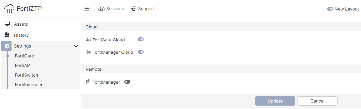 Provisioning a FortiGate | FortiZTP 25.1.0 | Fortinet Document Library