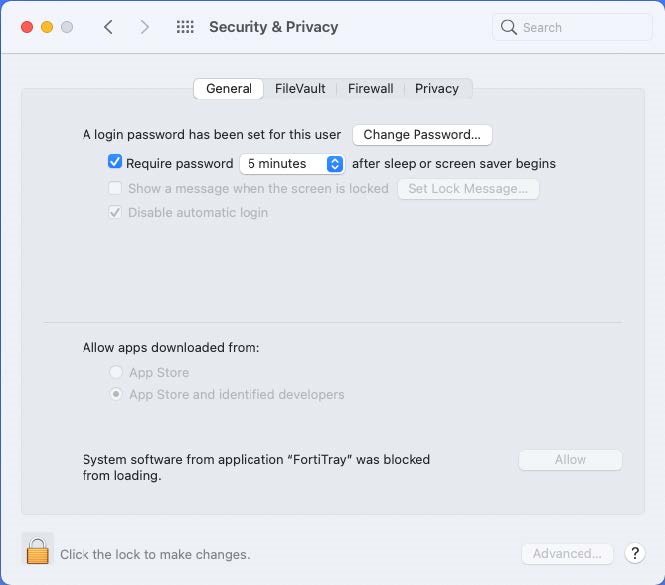 Forticlient Block Special notices | FortiClient 7.0.13 | Fortinet Document Library