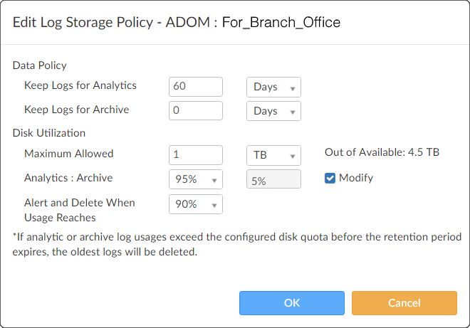 Configuring the Analyzer | FortiAnalyzer 6.4.5 | Fortinet Document Library