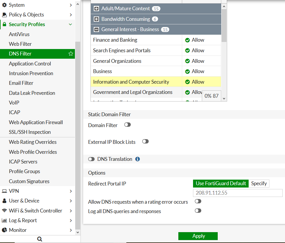 Cookbook Fortigate Fortios 6 2 3 Fortinet Documentation Library