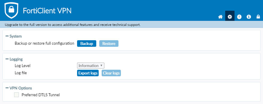 open source fortigate vpn client