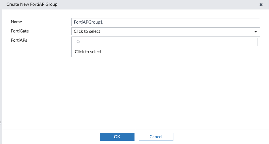 FortiAP groups | FortiManager 7.6.0 | Fortinet Document Library