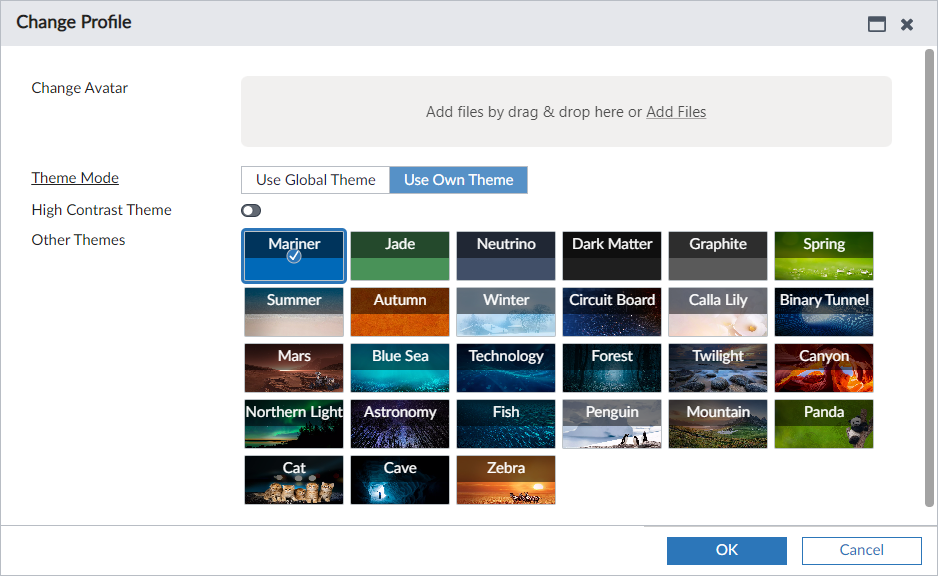 Color themes | FortiManager 7.6.0 | Fortinet Document Library
